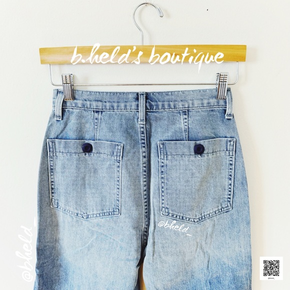 Dôen Newport Jean in Albion Wash Blue Denim Size 25 Brand New NWT - Picture 13 of 14